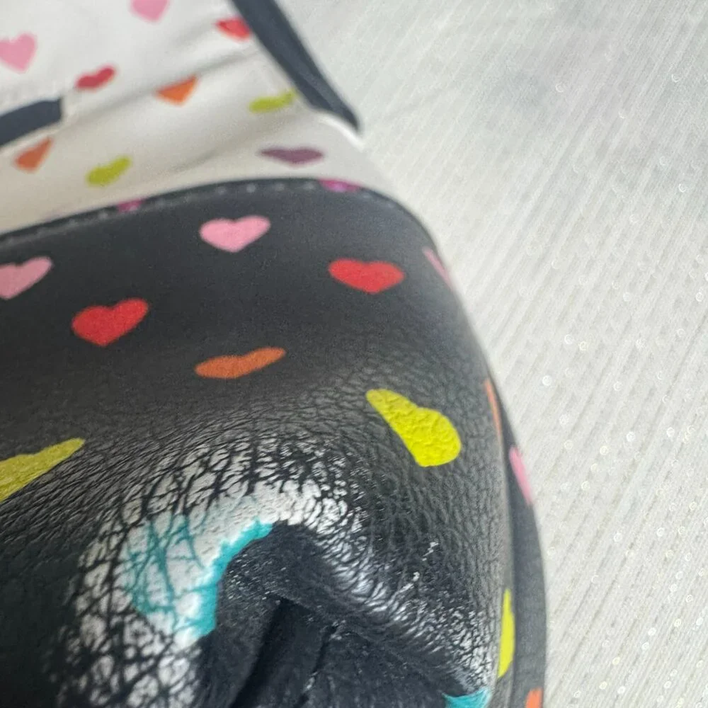 Betsey Johnson Hearts Backpack - Picture 3 of 4